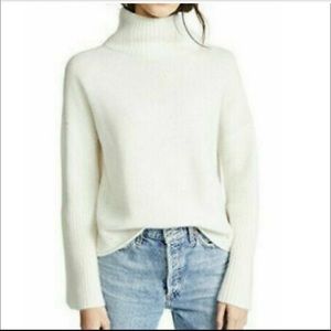 Skull Cashmere Lulu Bell Sleeve Turtleneck Sweater